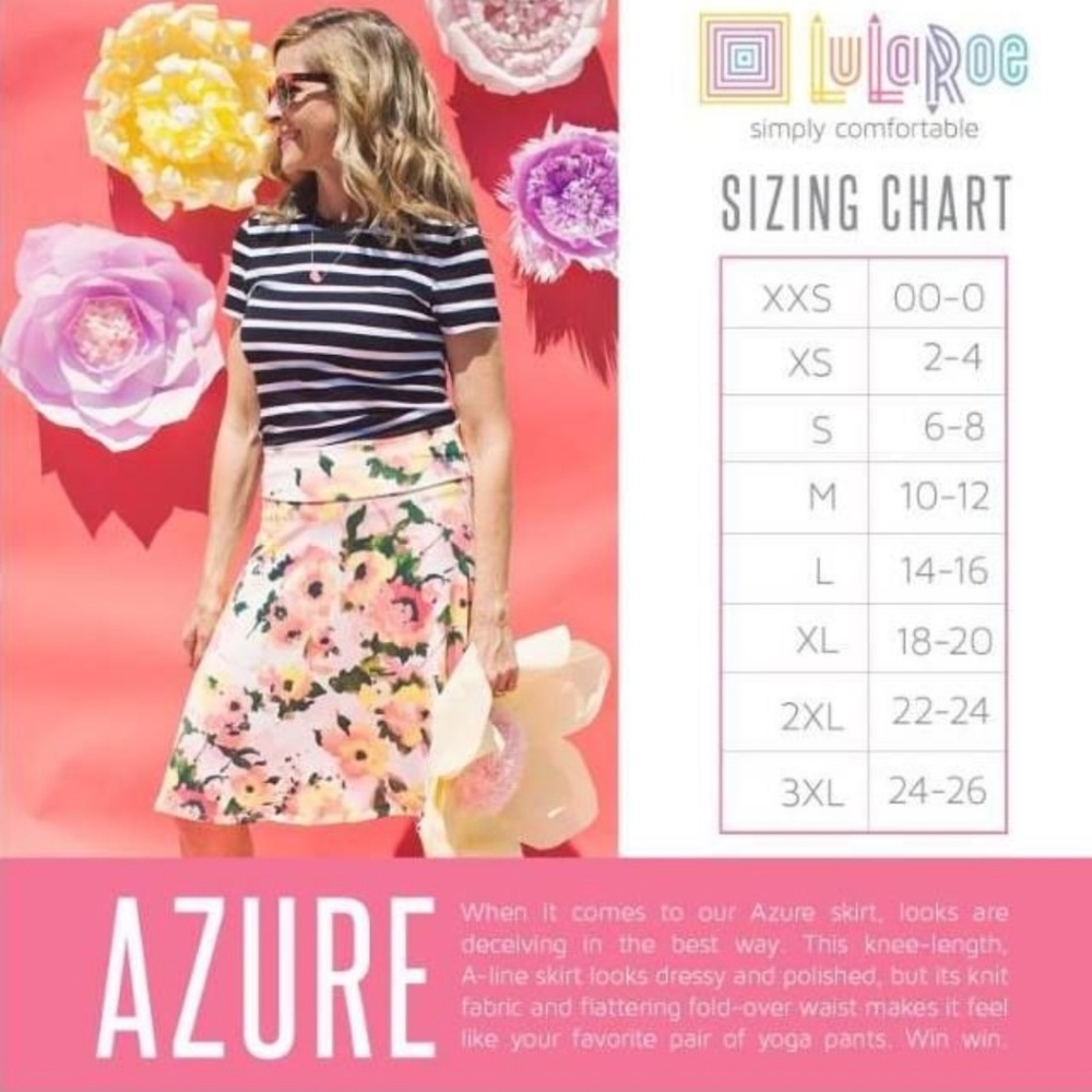 NWT LulaRoe Skirt - Picture 4 of 4